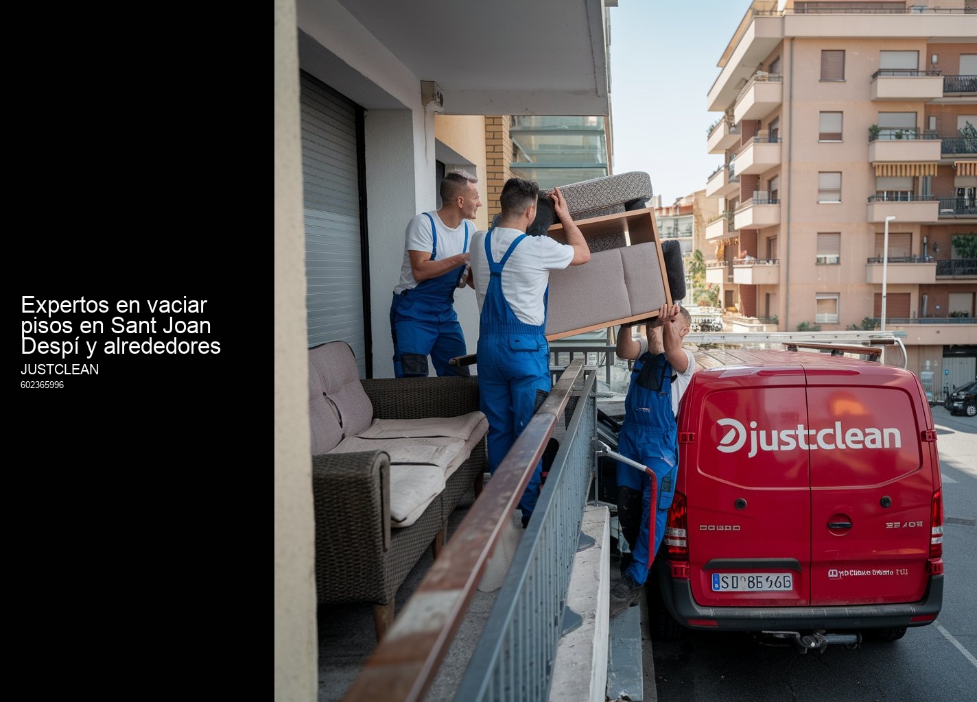 Situaciones ideales para un vaciado sin coste con JustClean