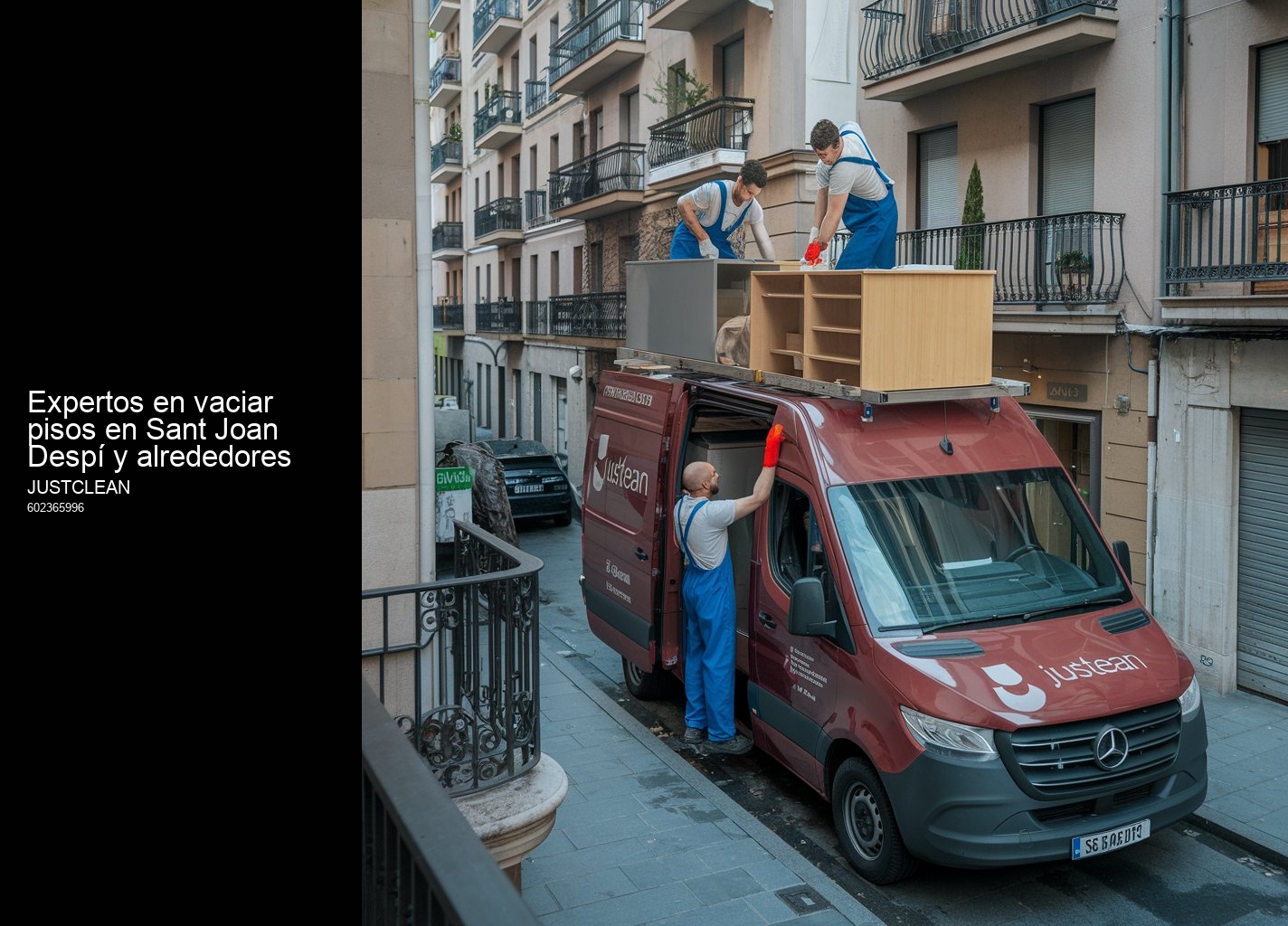 Contáctanos hoy para una evaluación gratuita de tus muebles en Sant Joan Despí